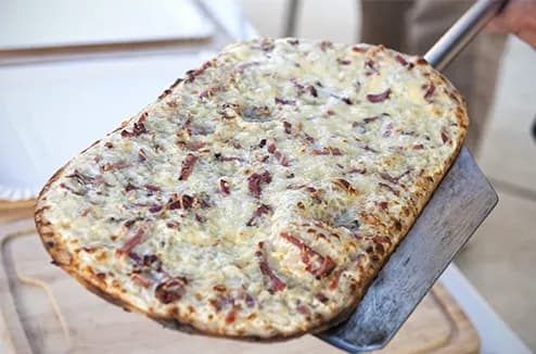 Tarte Flambée Gratinée